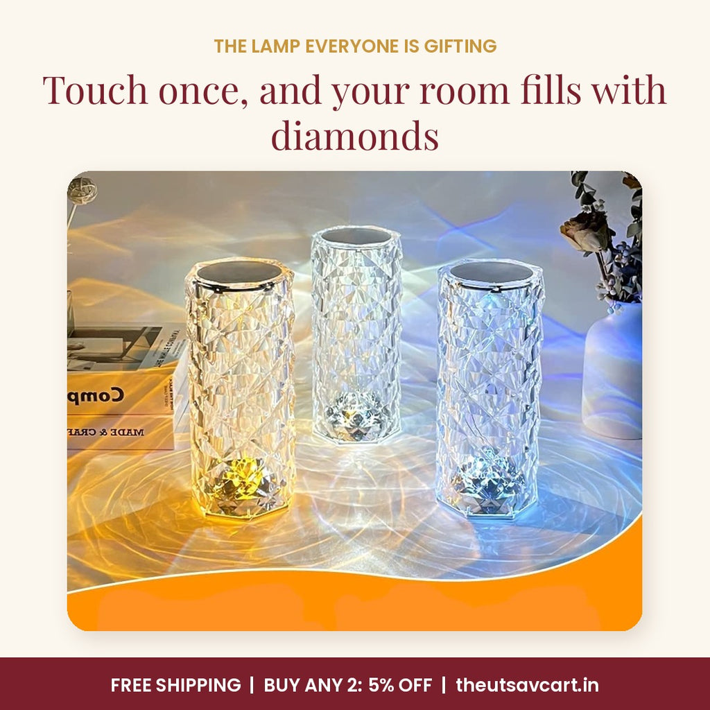 Crystal Touch Lamp